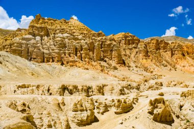 Chhoser Jhong namı diğer Gökyüzü Mağarası Nepal 'in Yukarı Mustang çölünde bir mağara bölgesi.