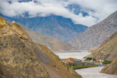 Kag Chode Thupten Samphel Ling Manastırı, Kagbeni, Centuries Old Gompa Gumba, Yukarı Mustang, Nepal