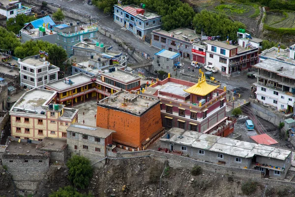 Kagbeni Nepal Julio 2023 Las Casas Monasterio Kagbeni Village Upper —  Fotos de Stock