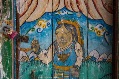 Lo Manthang, Nepal - 23 Temmuz 2023 : 