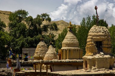 Sokaklar, Eski Ev, Manastır, Lo Manthang 'daki Lo Duvarı Krallığı, Yukarı Mustang, Nepal