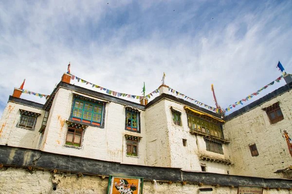 Manthang Upper Mustang Nepal Julho 2023 Palácio Real Antigo Reino — Fotografia de Stock