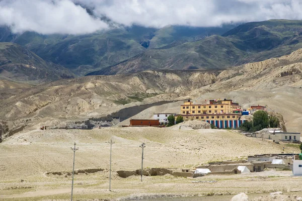 Monastero Namgyal Gompa Nel Deserto Manthang Dell Alta Mustang Nell — Foto Stock