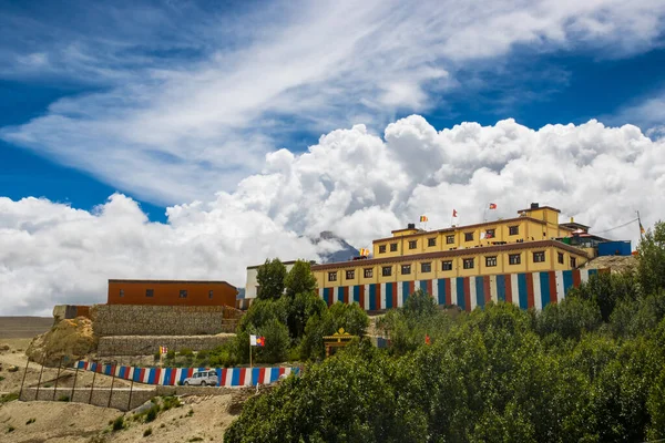 Монастырь Намгьял Гомпа Пустыне Мантанг Верхнего Мустанга Гималаях Непала — стоковое фото