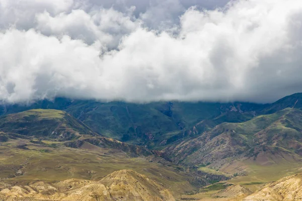 Niesamowity Pustynny Krajobraz Górnego Mustanga Trek Tybetańskich Himalajach Nepalu — Zdjęcie stockowe