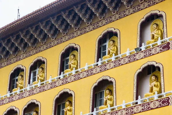 Buddha Kis Szobra Tajvani Kaohsiung Guang Shan Templomában — Stock Fotó
