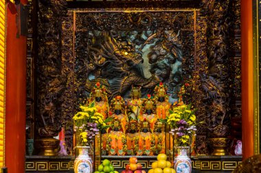 Tanrıça Matsu Songshan Ciyou Tapınağı Raohe Night Street Market, Taipei, Tayvan