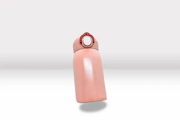 ピンク ウォーター ボトル サーモス モックアップ ストック写真