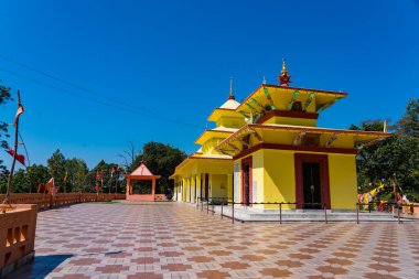 Vishnu Dham Saket Dham Hindu Tapınağı, Kanchanpur, Mahendranagar, Nepal
