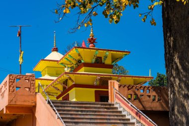 Vishnu Dham Saket Dham Hindu Tapınağı, Kanchanpur, Mahendranagar, Nepal