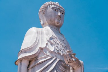Wat Phothikyan Phutthaktham Tayland Beyaz Buda Heykeli Kota Bharu, Malezya