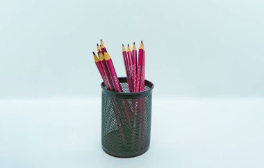 Renkli Kalemler İzole Çocuklar Sanat İçin Renkli Kalemler