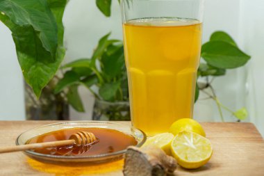 Bal Çayı Limonlu Fiş, Ginger Sıcak Limonlu, Ballı ve Yeşil Çay Soğuk Bal Çayı, Çay Kabı