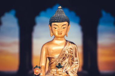Budist Siddhartha Gautama Altın Heykel Festivali Buda Günü