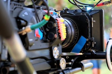 Profesyonel kamera ekipmanları, film üretimi
