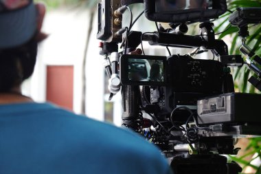 Video kamera, film ekibi yapımı