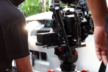 Video kamera, film ekibi yapımı