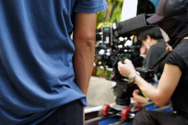 Video kamera, film ekibi yapımı