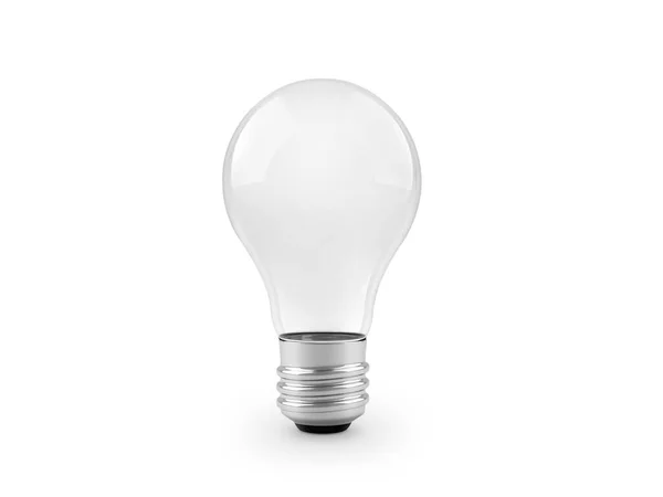 stock image light bulb isolated on white. 3d render