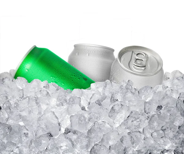 Контейнер Холодного Напитка Кубик Льда Сочный Летний Освежающий Напиток — стоковое фото
