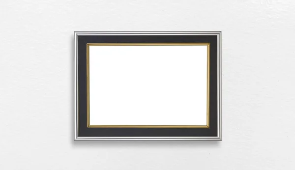 Picture Frame White Walls — Stock Photo, Image