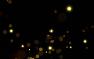 Altın soyut bokeh arkaplanı