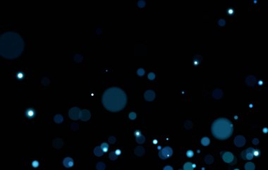 Hafif mavi soyut bokeh arka plan