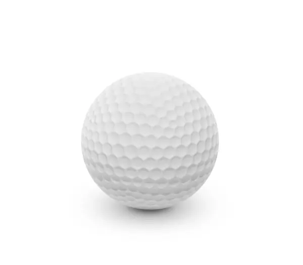 Beyaz arkaplanda Golf Topu