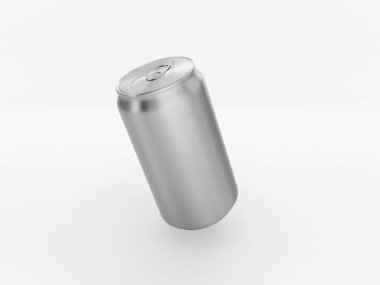 alüminyum kutu beyaz arkaplanda izole edilebilir