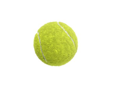 Tenis topu gölgesiz izole