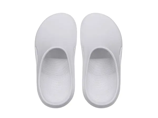 stock image White sandals on white background