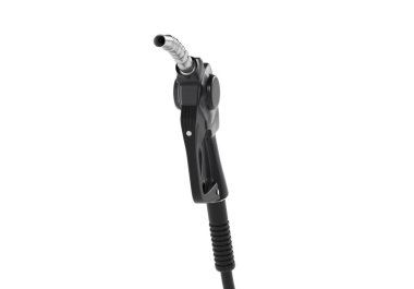 gasoline injector gasoline pump on white background