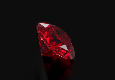 Siyah arkaplanda göz kamaştırıcı elmas taşları