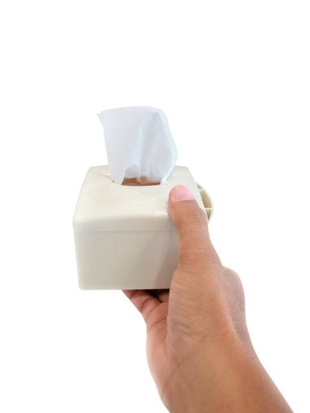 Klozet kağıdı kutusu, şeffaf arkaplan