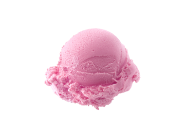 Dondurma topu şeffaf arkaplan