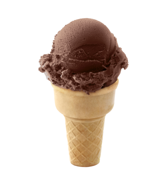 Dondurma külahı. şeffaf arkaplan