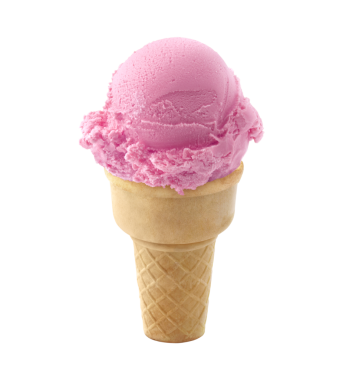 Dondurma külahı. şeffaf arkaplan