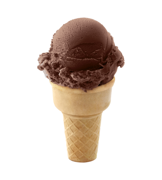 Dondurma külahı. şeffaf arkaplan