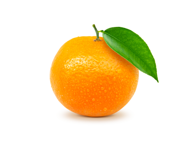 Olgun turuncu. şeffaf arkaplan