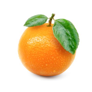 Olgun turuncu. şeffaf arkaplan