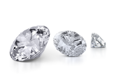 Large Clear Diamond. transparent background