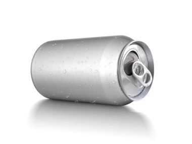 Tasarım ve şeffaf arkaplan için alüminyum kutular