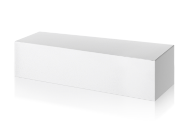 boş ambalaj beyaz karton kutu, şeffaf arkaplan