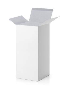 Boş Karton Kutuyu Aç, şeffaf arkaplan