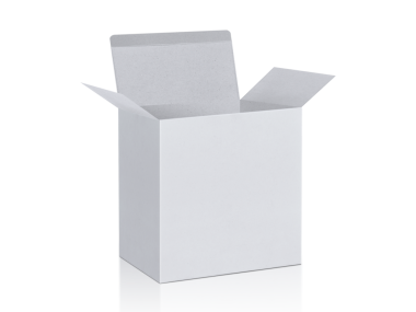 Boş Karton Kutuyu Aç, şeffaf arkaplan