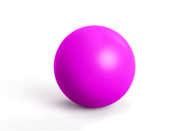 Pembe küreler, şeffaf arkaplan