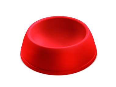 evcil hayvanlar kasesi, şeffaf arka plan