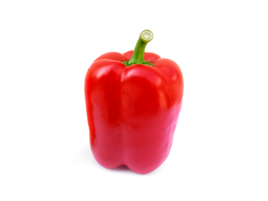 kırmızı tatlı biber, şeffaf arkaplan
