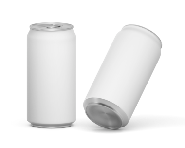 Alüminyum içecek modelleme yapabilir, şeffaf arkaplan
