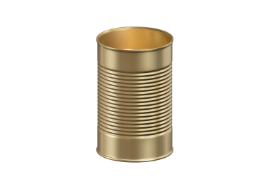 Metal kutuyu aç, şeffaf arkaplan